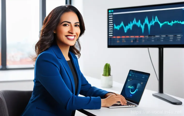 보컬트레이너 마케팅 전략 - **Prompt:** A dynamic, professional-looking female voice coach, of Arab ethnicity, in her late 30s, ...